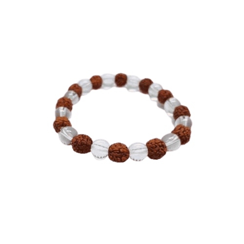 Picture of Rudraksha Spatik Bracelet